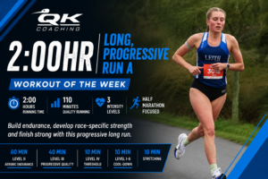 2 hour progressive long run for half marathon training