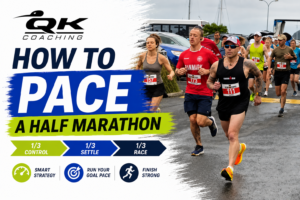 How to pace a half marathon using a negative split pacing strategy