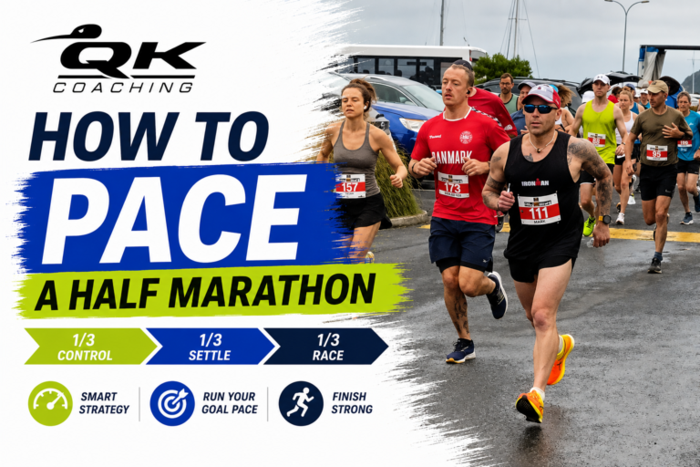 How to pace a half marathon using a negative split pacing strategy