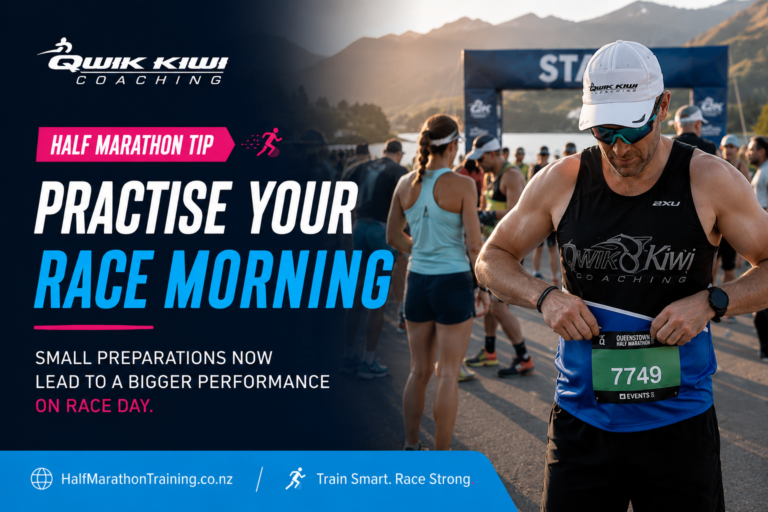 half marathon race morning