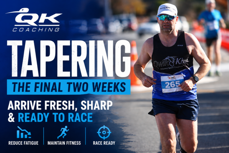 Half marathon taper – Coach Ray running the K2M Half Marathon